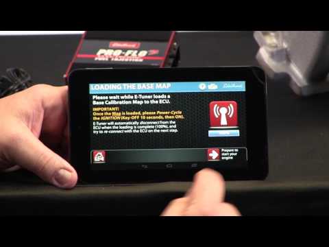Edelbrock E-Tuner Easy to use Setup Wizard