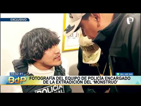 Bajo fuerte resguardo policial: así será traslado de alias “El Monstruo” a Perú (2)