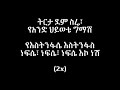 Tsehaye Yohannes Nefse Lyrics