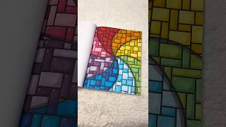 Satisfying Colouring Book Art