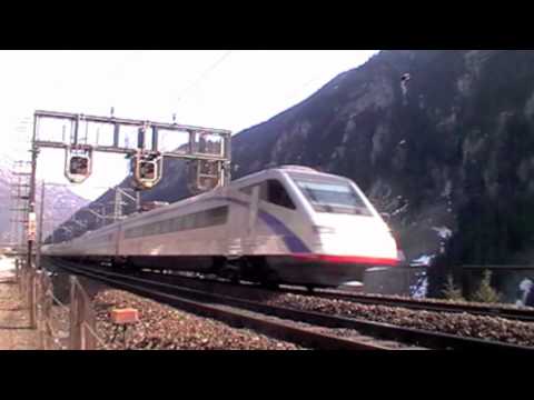 Gotthard/Gotthardo: Bahnverkehr am 24.3.2012 Teil 1!