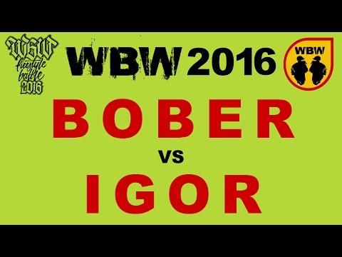 Video thumbnail for Eliminacje 2016: Bober vs. Igor