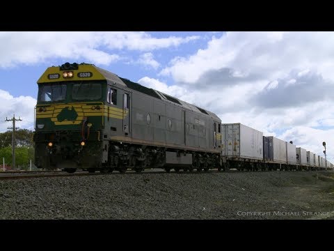 7904V Mildura To Melbourne Container Train - PoathTV Australian Railways