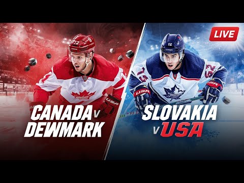 USA vs Slovakia Live | Canada vs Denmark Stream | 2026 IIHF World Juniors Hockey Championship U20