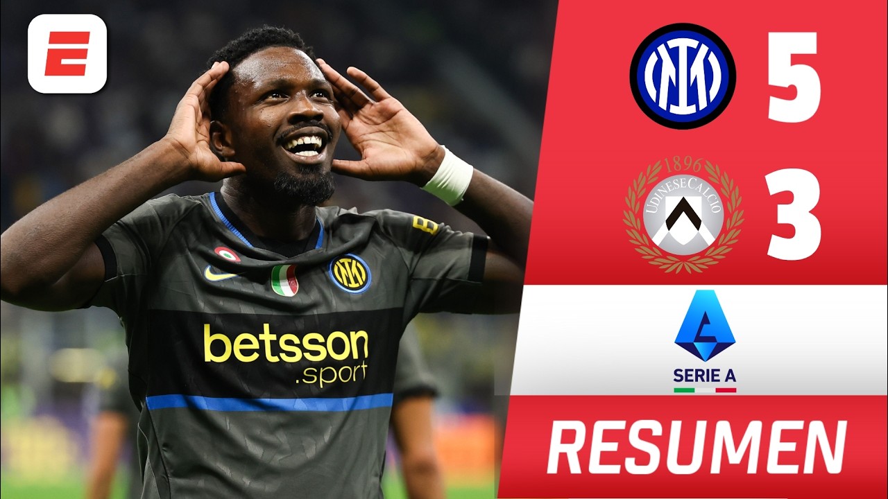¡PURO DRAMA! INTER MILÁN da VUELTA el MARCADOR ante UDINESE sin LAUTARO MARTÍNEZ | Serie A