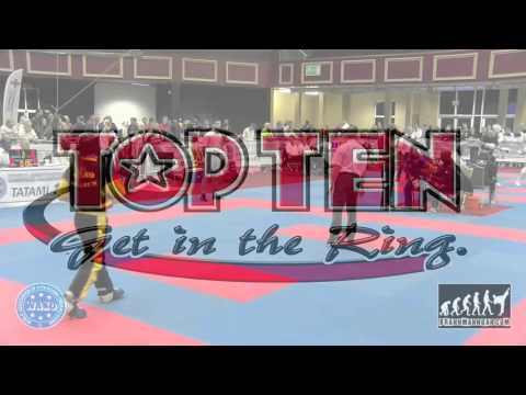 Stevie Parker GBR v Evelyn Neyens BEL WAKO World Champioships 2015