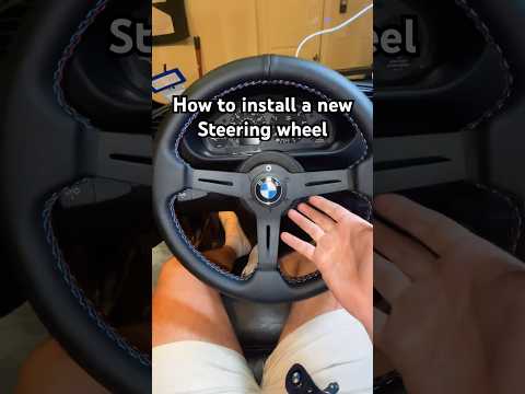 How to install an Aftermarket Steering Wheel