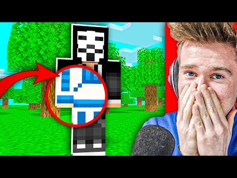 I'M IMMISTATING A HACKER ALL DAY XD |  Minecraft Extreme Survival