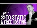 How To Convert WordPress To A Static Site Host It For FREE Using Cloudflare