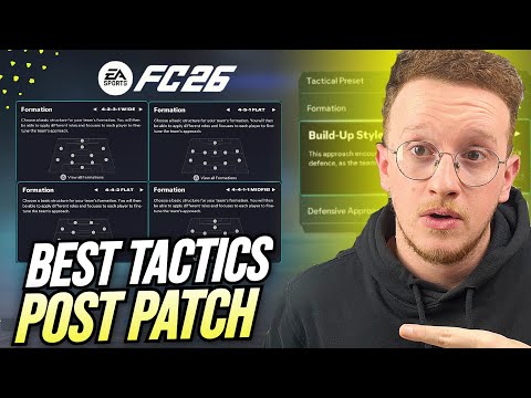 *POST PATCH* Top 5 Best Tactics & Formations In FC 26!