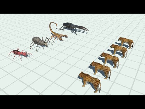 ALL NEW UNITS #6 vs 5x EVERY UNIT - Animal Revolt Battle SImulator