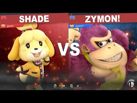 SSBU - ShadeLRK (Isabelle) vs. Zymon! (Donkey Kong) [Quickplay]