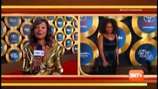 Stephanie Mills Walking The Red Carpet Of The Soul Train Awards!