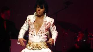 Chris Connor- Suspicious Minds @London Palladium 7-04-2013 Elvis The Ultimate Performance