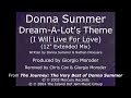 Donna Summer - Dream-A-Lot's Theme (I Will Live for Love) (12" Extended Remix) LYRICS - HQ