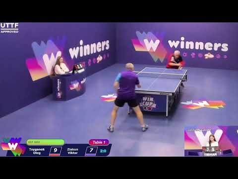 WINners CUP table 1  27.11 Tsyganok Oleg - Ziakun Viktor     21:00