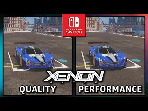 Xenon Racer | Quality VS Performance (1.0.4) | Frame Rate TEST on Switch