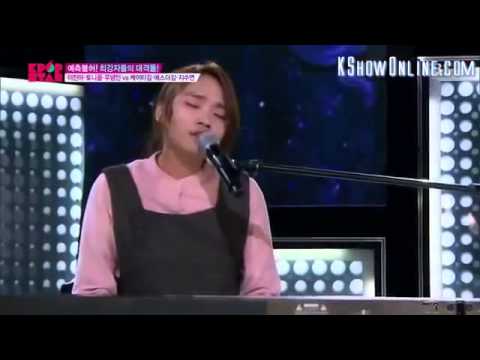 Black by Lee Jin Ah Tony Eum Woo Nyeong In Kpop Star 4 Ep 7