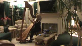Jazz Harpist Lori Andrews plays 