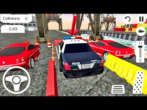 Real Police Car Parking 3D Sim - Android gameplay