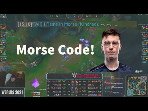 Caedrel Reacts To EUW Player Flaming In Morse Code!!