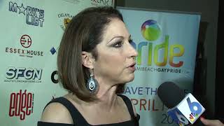 Gloria Estefan - Emilio Estefan&#39;s Movie and Miami Beach Gay Pride