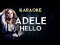 Adele - Hello | Piano Karaoke Instrumental Lyrics ...
