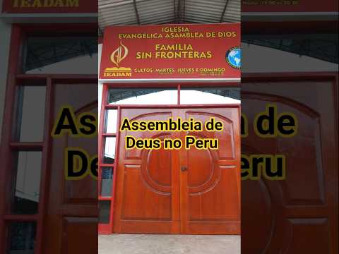 Encontramos um Templo da Assembleia de Deus (IEADAM) em Islandia, Peru! Fé na Fronteira da Amazônia!
