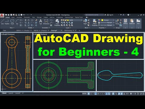 AutoCAD Drawing Tutorial for Beginners 4