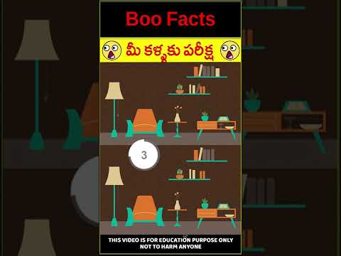 మీ కళ్ళకు పరీక్ష- Riddles for Children - Spot the difference