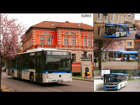Transportul public în TÂRGU MUREȘ   🇷🇴   [2025]