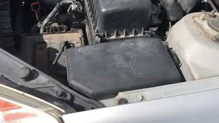 2007-2011 Hyundai Accent AC Fuse & Relay Location
