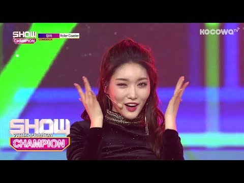 Chung ha - Roller Coaster [Show Champion Ep 256]