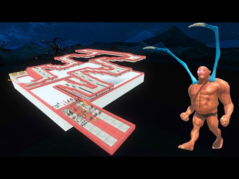 Escape From Alien Hill Giant - Animal Revolt Battle Simulator