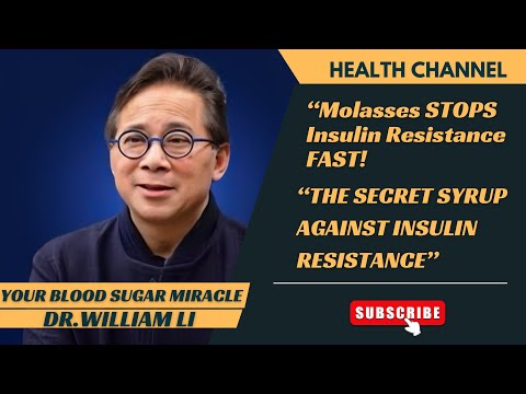 Molasses Stops Insulin Resistance Almost Immediately how to use it DR.WILLIAM LI