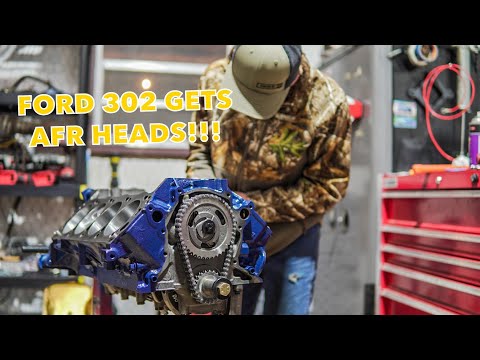 My 302 For My 1964 Fairlane Gets AFR 185CC HEADS!!!