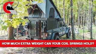 How Much Extra Weight Can my Lift Kit Handle