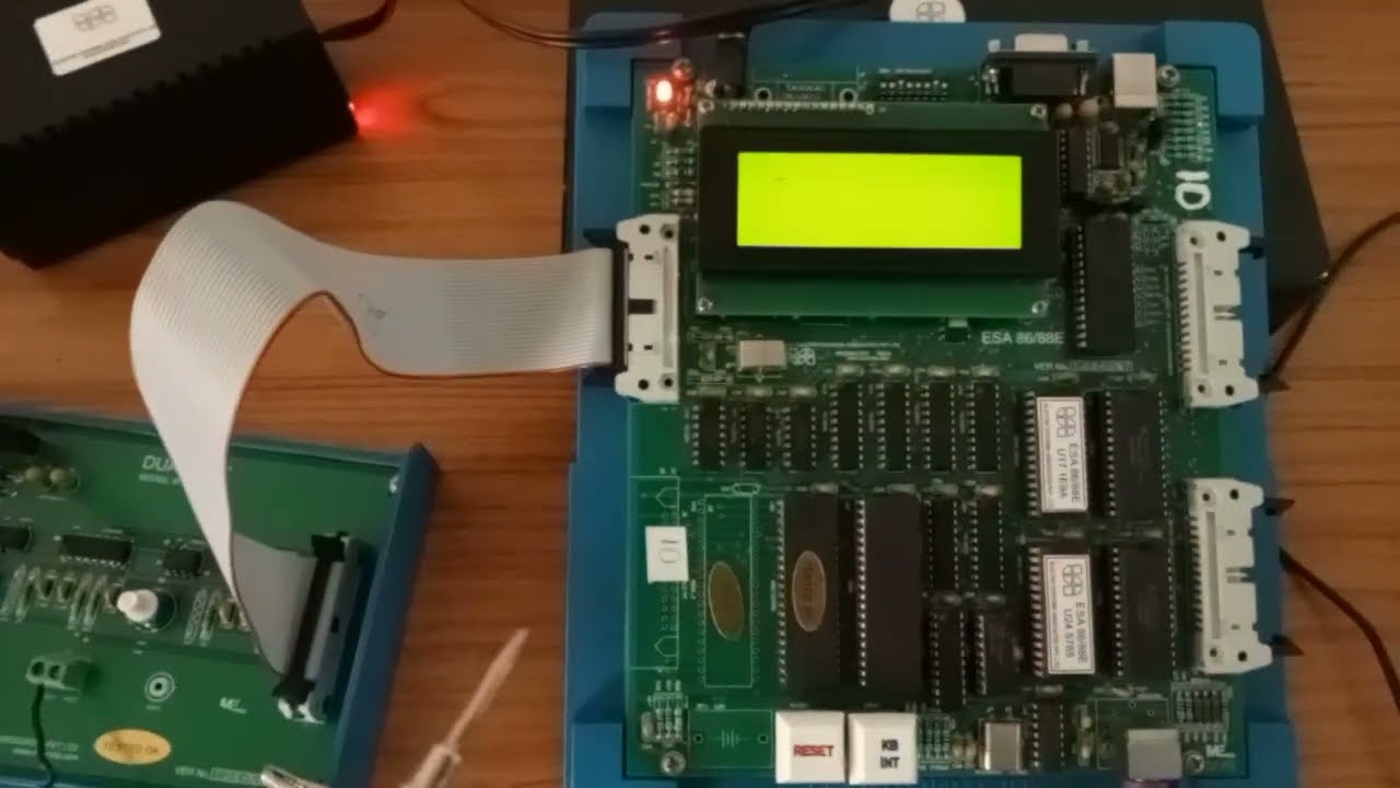 DAC Interface using ESA 8086 Microprocessor