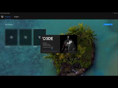 01 O3DE - Python - Creating a Project