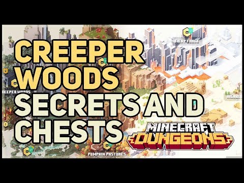 Uncover Creeper Woods Secrets in Minecraft Dungeons!