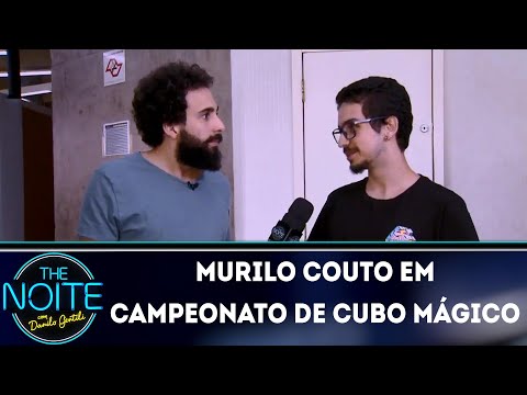 Murilo Couto em campeonato de Cubo Mágico | The Noite (25/06/18)