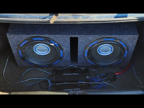 2 12in power acoustik gothic on 5000w