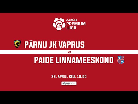 PÄRNU JK VAPRUS - PAIDE LINNAMEESKOND, PREMIUM LIIGA 8. voor