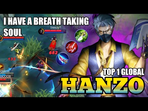 TOP 1 GLOBAL HANZO META BUILD 2021 |  Hanzo Best Build And Emblem 2021 ~ Mobile legends