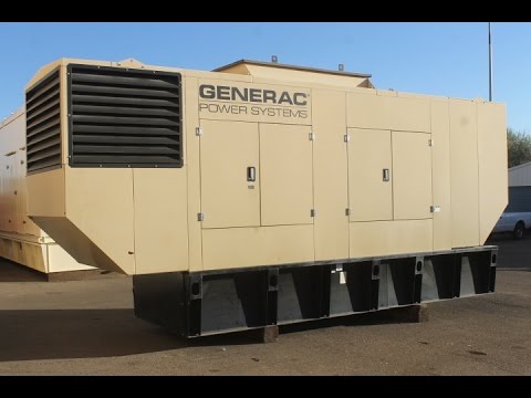 600 kW Generac Diesel Generator Set Unit 87432