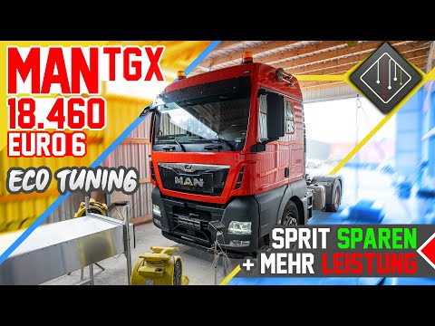 MAN TGX 18.460 Euro 6 | ECO-Softwareoptimierung | MAHA LKW Prüfstand | mcchip-dkr
