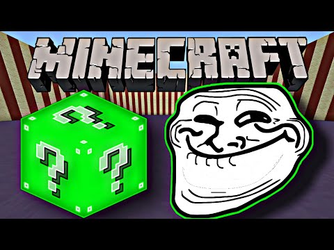 MLG Squid - Minecraft: OVERPOWERED MOBS TROLLING COLOSSEUM - Lucky Block Mini-Game