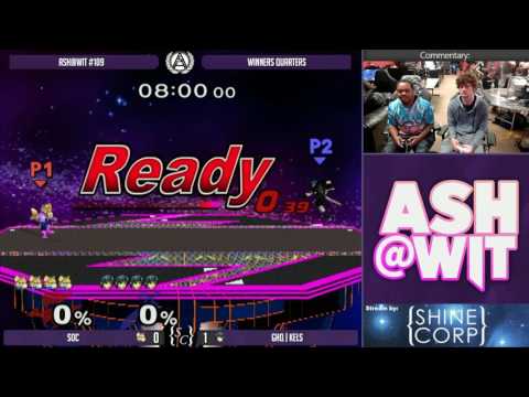 SOC (Fox) vs GHQ | Kels (Marth) - ASH@WIT #109 Melee Winner's Quarters
