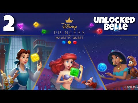 Repairing Belle,s ball room | Princesses majestic quest | part 2 (Catch The Play)