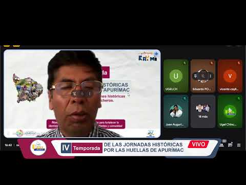 IV Temporada de las Jornadas Históricas por las Huellas de Apurimac.